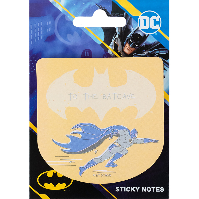 Блок/зам. липк. краєм 70х70мм 50арк. "Kite" DC Comics №DC23-298-1(24) — фото товару | Канцелярський Сад