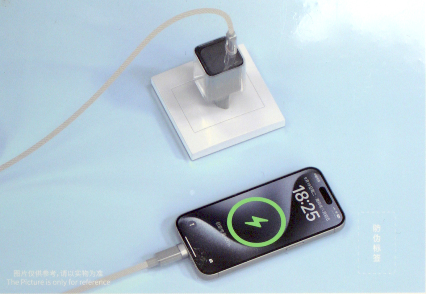 Зарядний прист. WIWU №Wi-U030 Type-C 3A 20W Jello GaN Fast Charger шв.зар.titanium/Breidon — фото 4