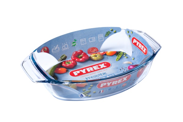 Форма для випічки "Pyrex Irresistible" 35х24х6см 2,8л скло овал. №411B000/7646/00011(6) — фото товару | Канцелярський Сад