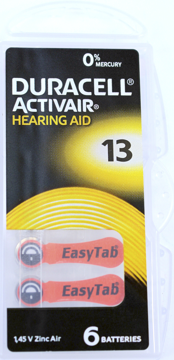 Батарейка Duracell Zinc Air HA13/6bl(6)(60) — купити | Канцелярський Сад