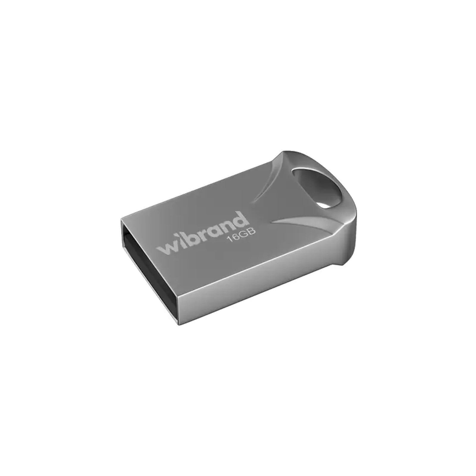 Флеш-пам`ять 16GB "Wibrand" Hawk USB2.0 silver №1076 — купити | Канцелярський Сад