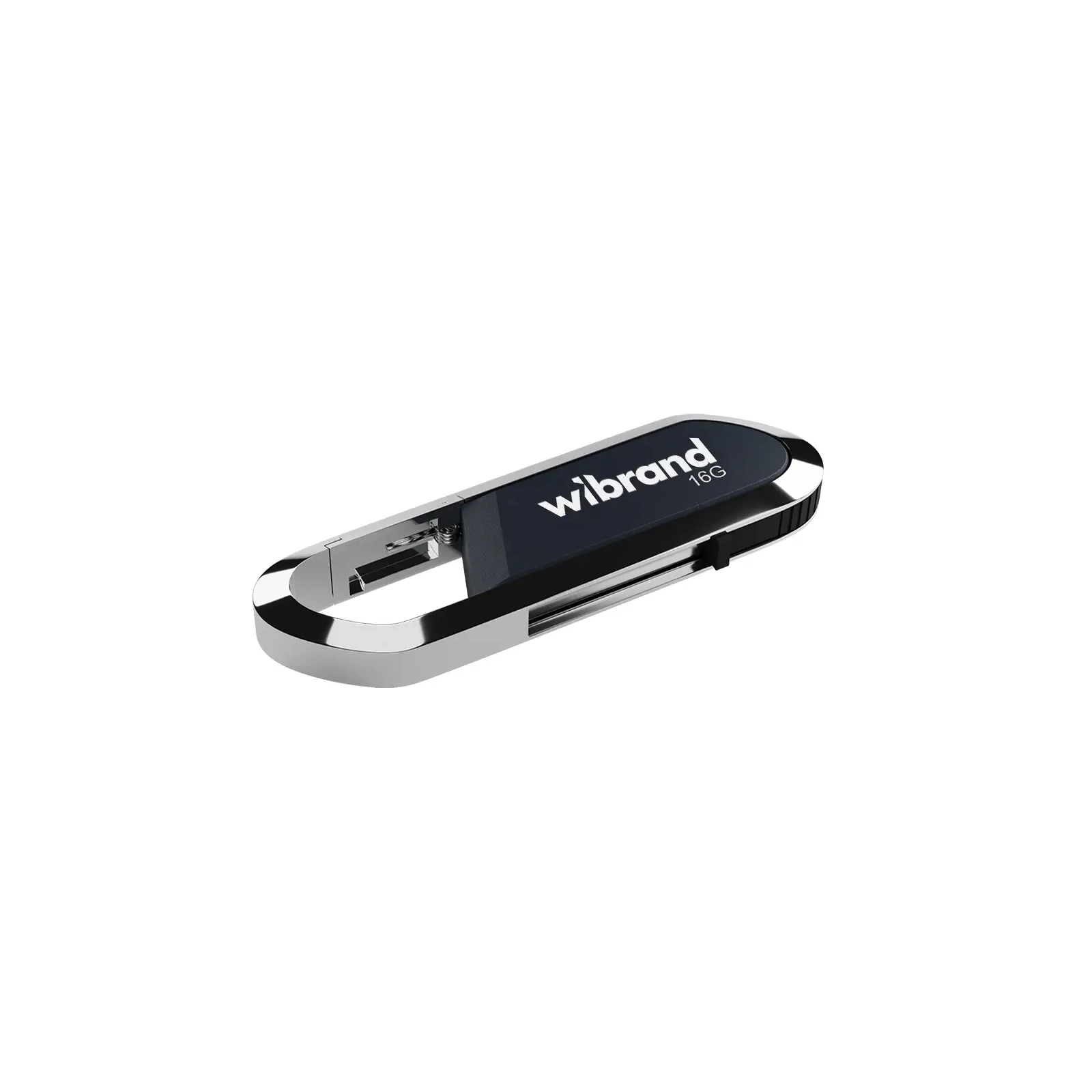 Флеш-пам`ять 16GB "Wibrand" Aligator USB2.0 black №0178 — купити | Канцелярський Сад