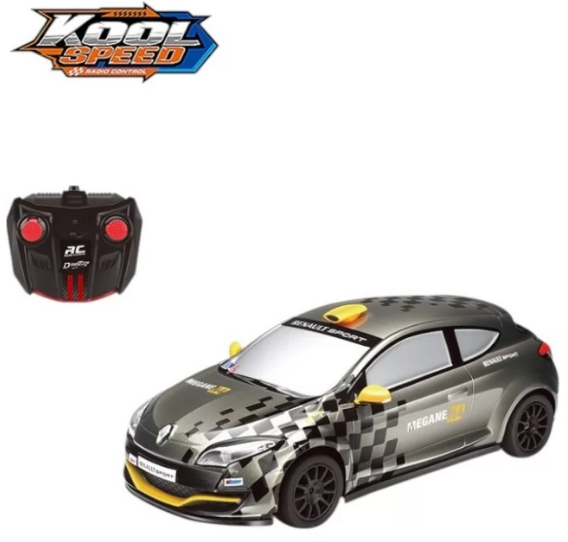Машина RK (1:16) "Kool Speed" Renault Megane R.S. N4,на бат-ці,35,8х19,6х16,5см№DHTRC10456 — фото товару | Канцелярський Сад