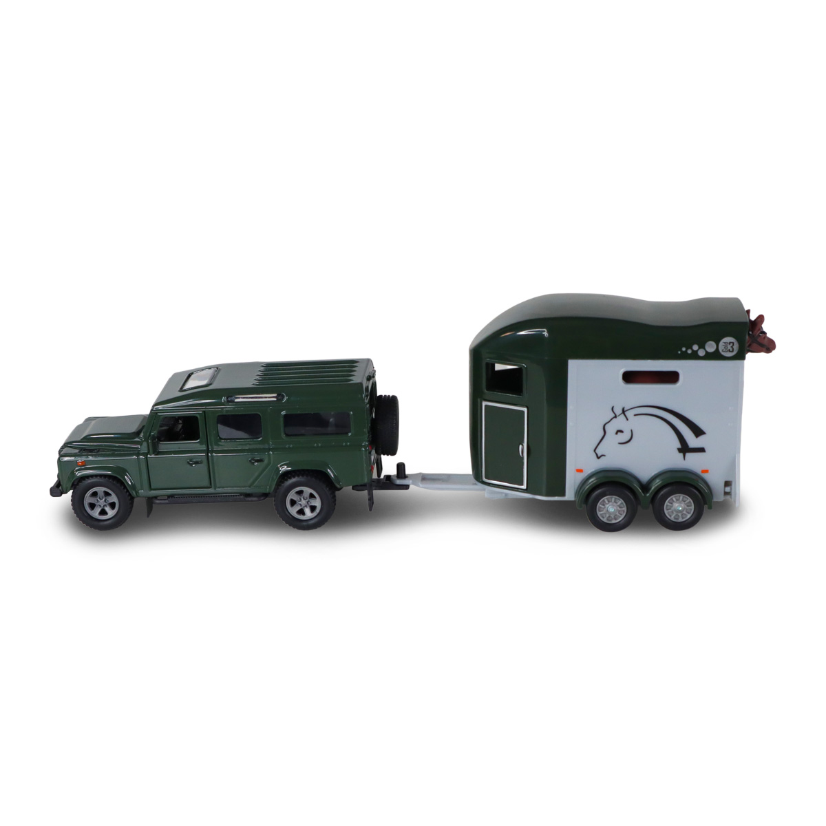 Ігровий набір "Land Rover" з причіпом і фігурками коней №520460.270/КіддіСвіт/ — фото 3