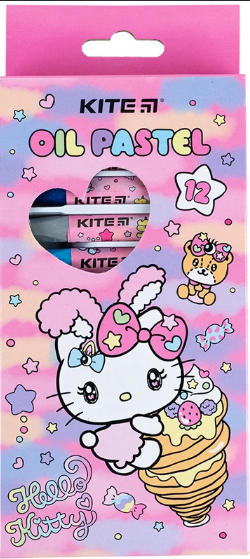Пастель масл. "Kite" №HK24-071 HK 12кольор.(12) — купити | Канцелярський Сад