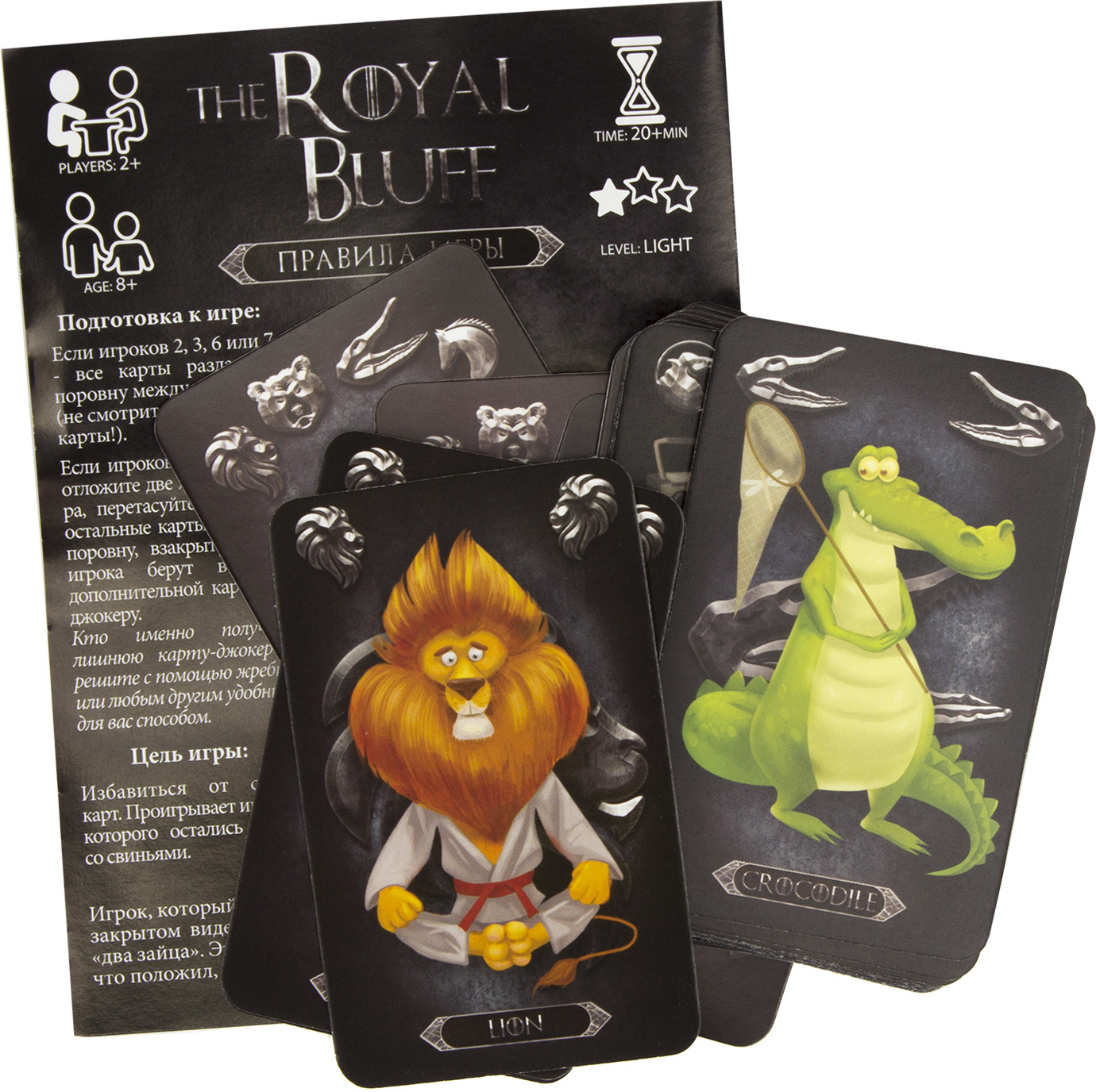 Гра "The Royal BLUFF" картк.,укр.,"DankoToys" №RBL-01-01U,RBL-01-02U(32)(16) — фото 3