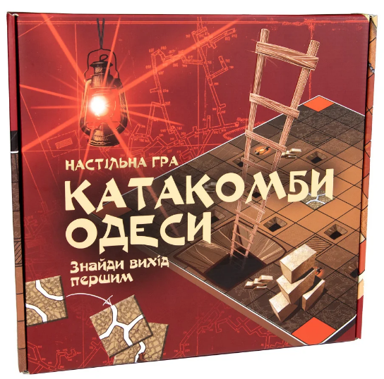 Гра "Катакомби Одеси" укр., №30285/Strateg/(13) — фото товару | Канцелярський Сад
