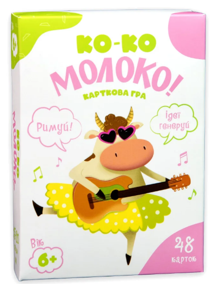 Гра "Ко-Ко. Молоко" №30386/Strateg/(40) — фото товару | Канцелярський Сад