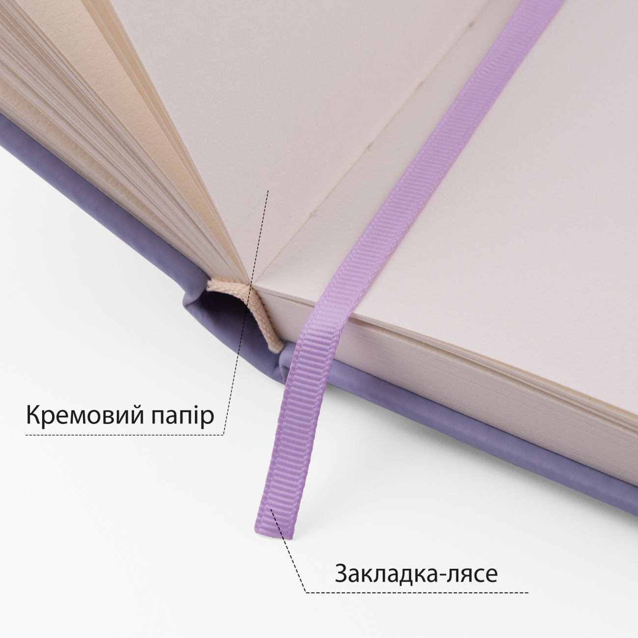 Скетчбук 80/110 150х150мм тв.обкл. PU, фіолетовий №743191/Santi/(16) — фото 4