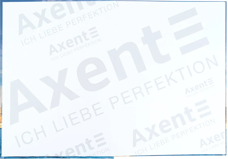Книга-канц. А4 96арк. кліт. тв. обкл. "City. Berlin" №8425-6-A/Axent/(10) — фото 3