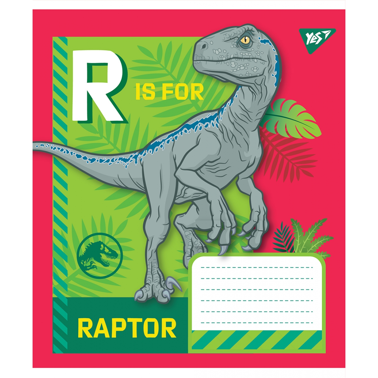 Зошит 12арк. лін. YES Jurassic World №766206(25)(500) — фото товару | Канцелярський Сад