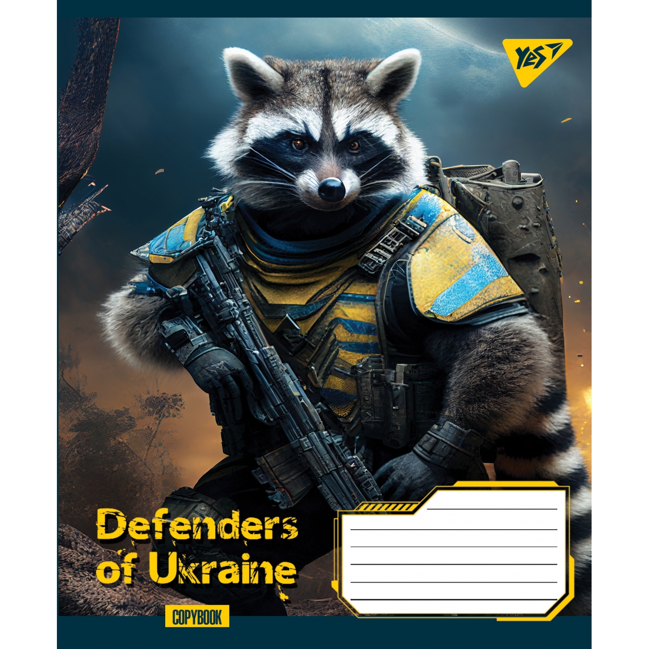 Зошит 96арк. кліт. YES Defenders of Ukraine №766493(5)(120) — фото 5