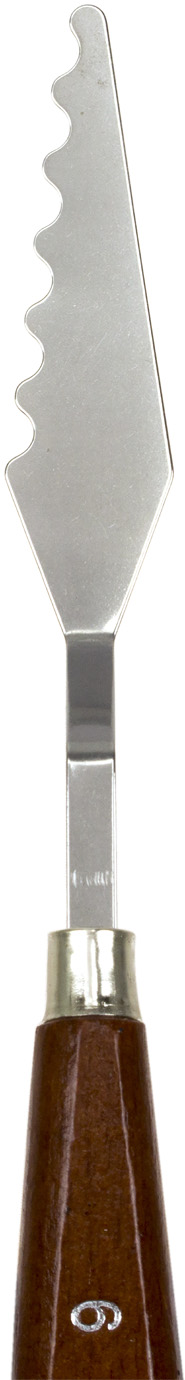 Мастихін "ArtWork" №6 хвилястий,довжина 7,5см №6/94129406 — фото 4