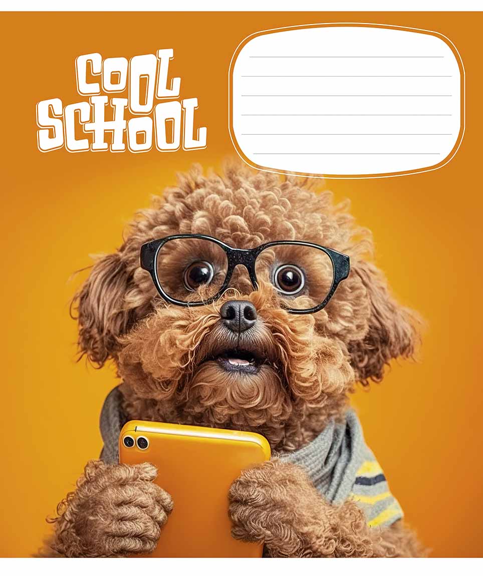 Зошит 24арк. лін. Star "Cool School" ВД-лак №024-3307L(25)(200) — фото 6