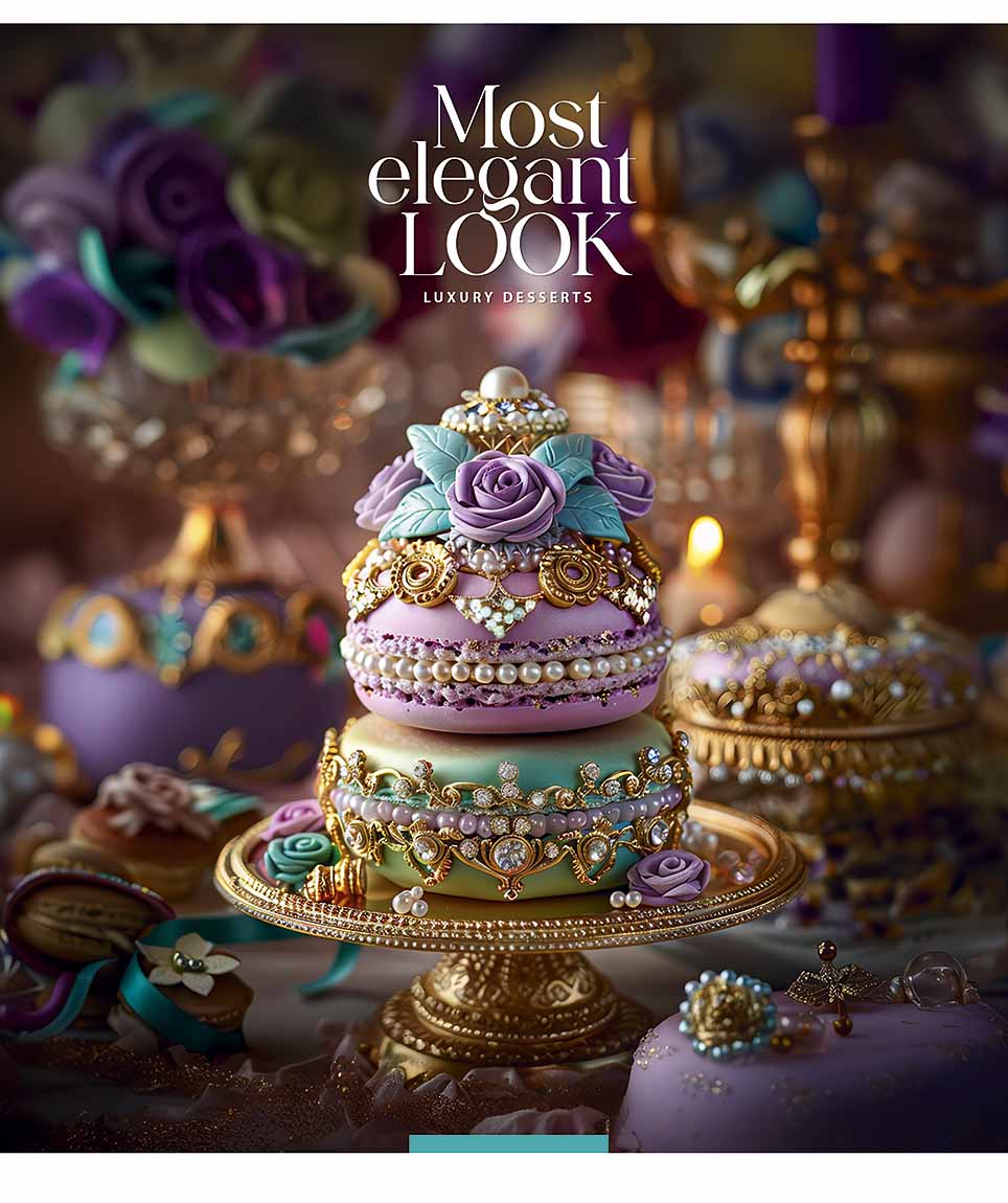 Зошит 96арк. кліт. Star "Luxury desserts" УФ лак №096-3477K(5)(60) — фото 4
