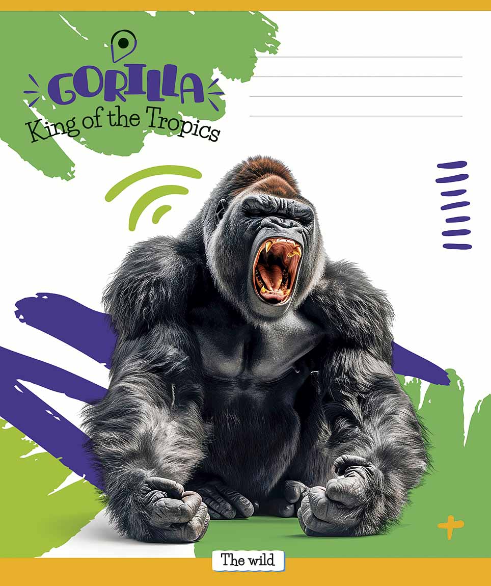 Зошит 18арк. лін. Star "King of the Tropics (нейт)" ВД-лак №018-3421L(25)(250) — фото 5