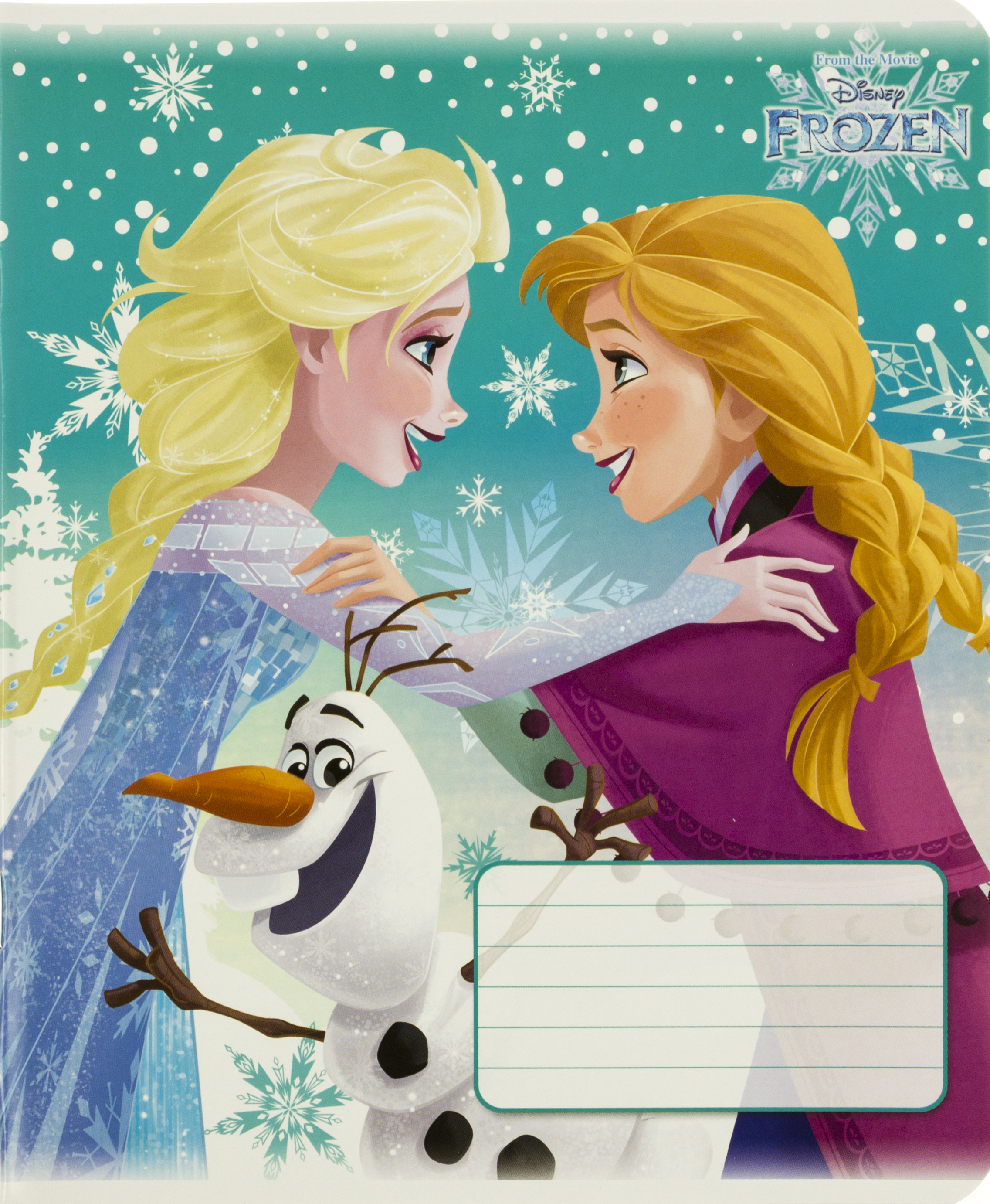 Зошит 18арк. лін. "Disney.Frozen Сніжна" №ТЕ11904(20)(200) — фото 3