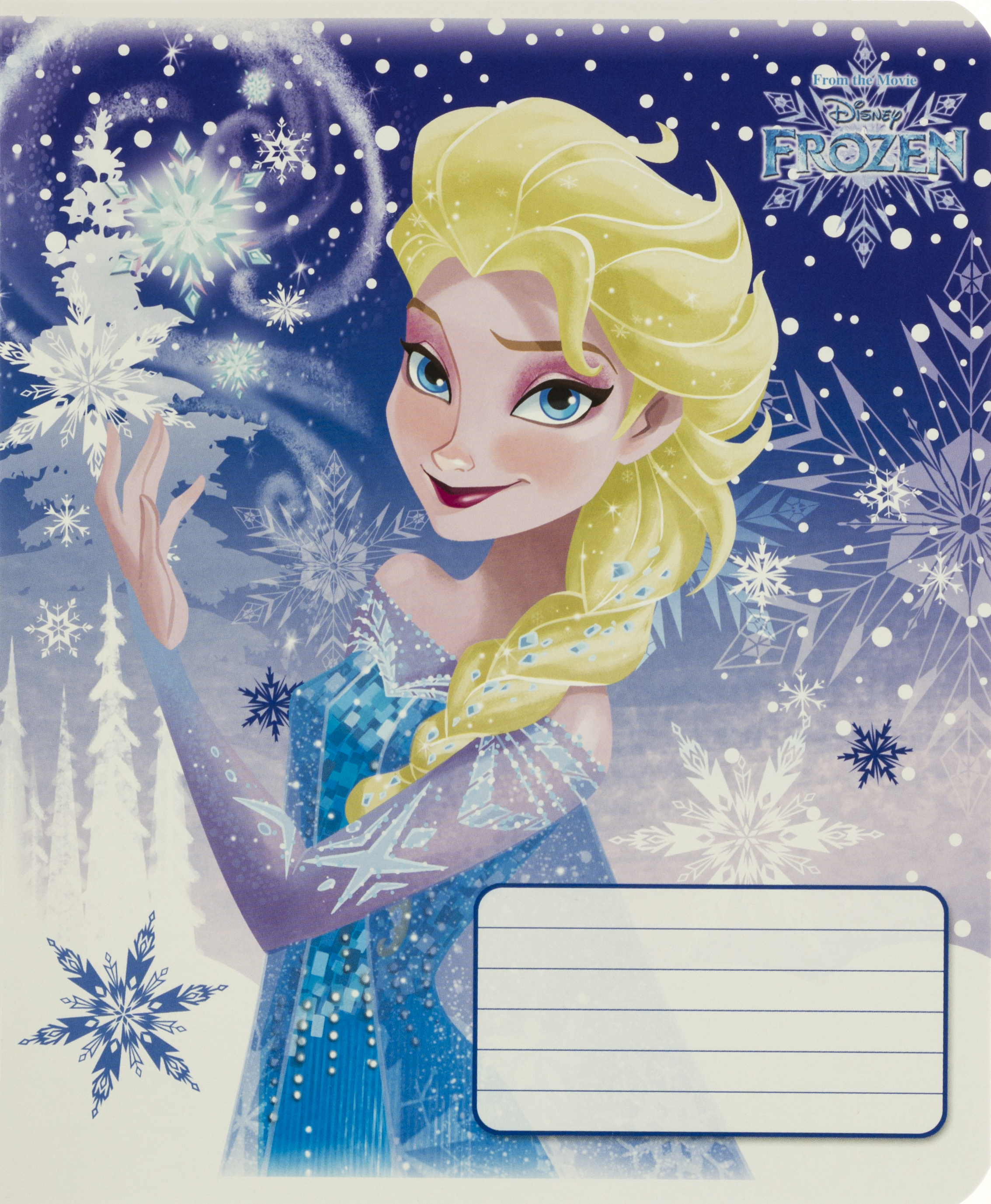Зошит 18арк. лін. "Disney.Frozen Сніжна" №ТЕ11904(20)(200) — фото 4