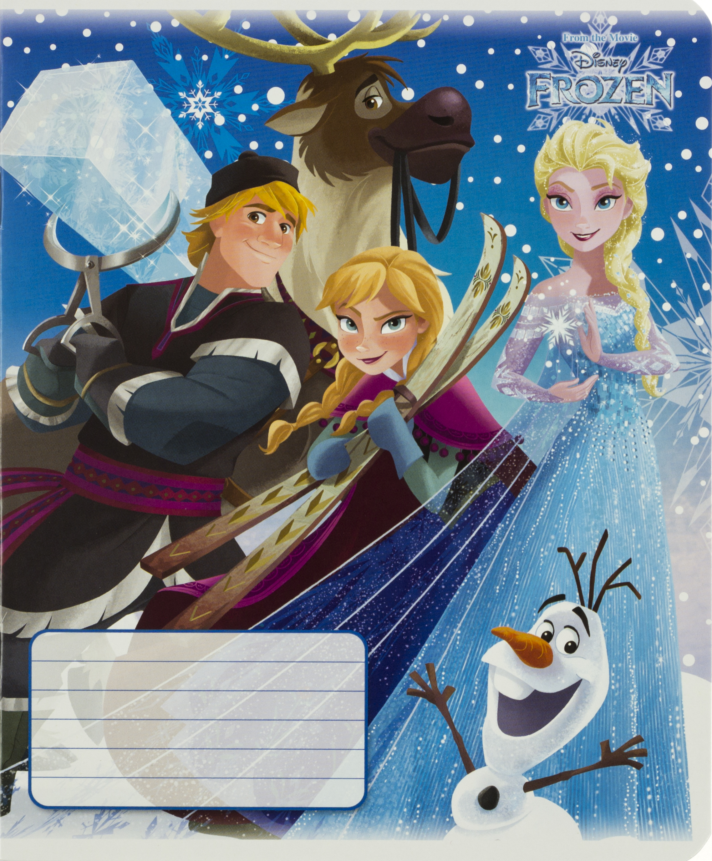 Зошит 18арк. лін. "Disney.Frozen Сніжна" №ТЕ11904(20)(200) — фото 5