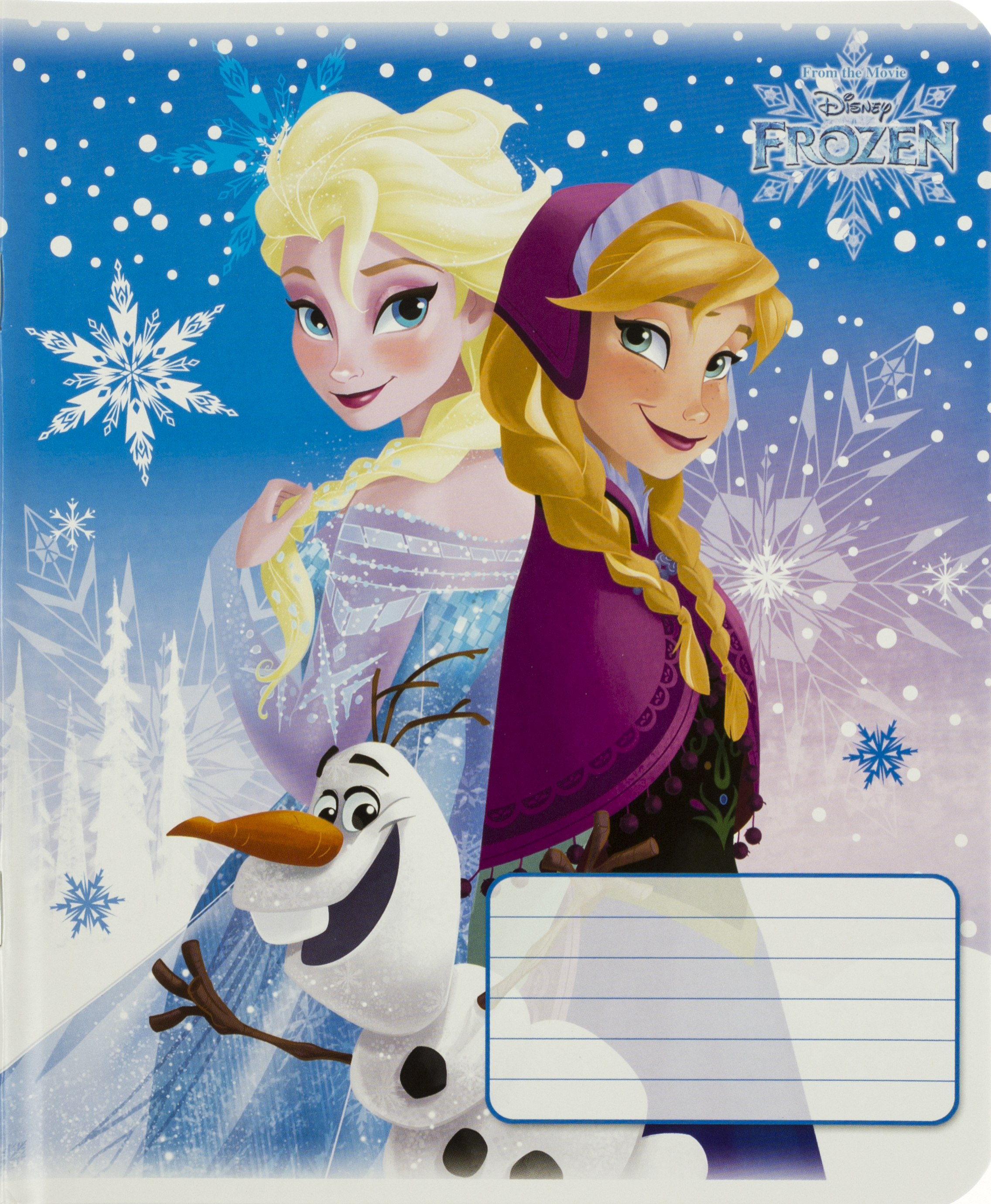 Зошит 18арк. лін. "Disney.Frozen Сніжна" №ТЕ11904(20)(200) — фото 6