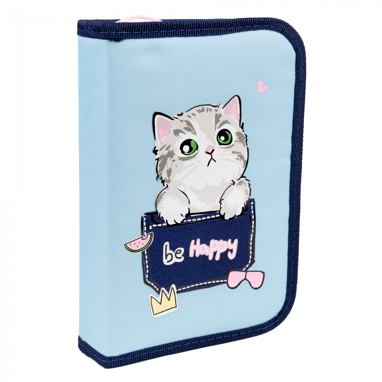 Пенал "1В" My Little Pet тв.,одинар.,чорний №HP-02/533442(40) — купити | Канцелярський Сад