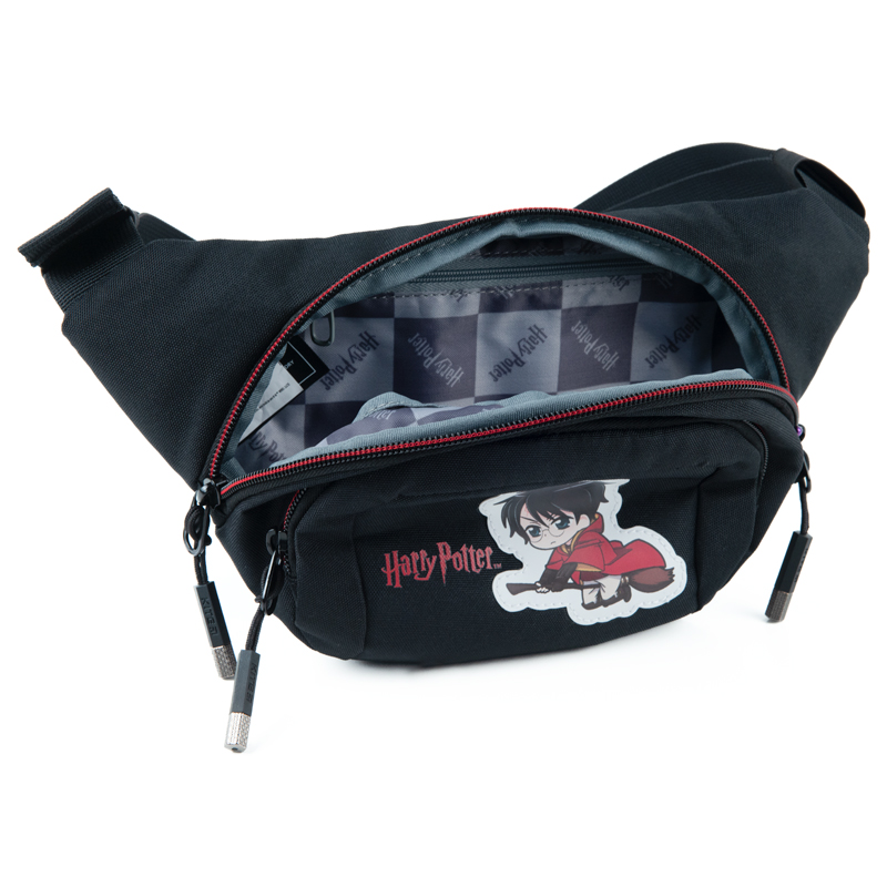 Сумка на пояс "Kite" Education teens Harry Potter 2від. чорна №HP23-1007 — фото 5