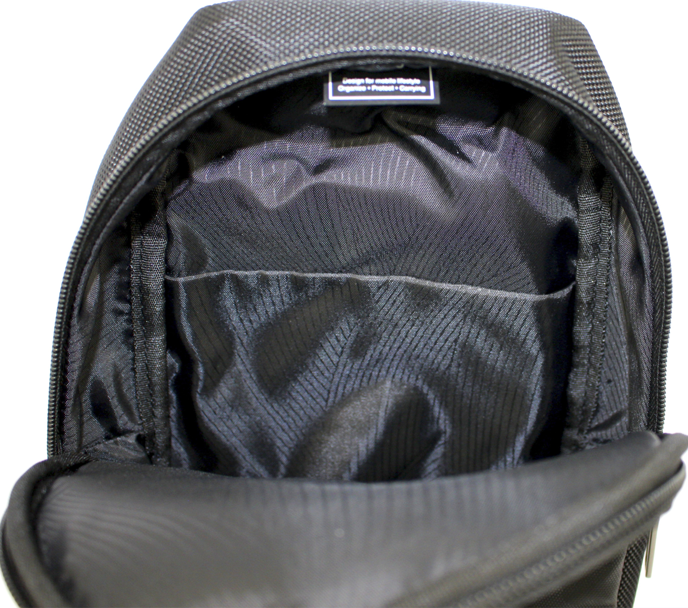 Сумка плечова "WIWU" Salem Crossbody Bag вологостійка black №1298/Breidon/ — фото 6