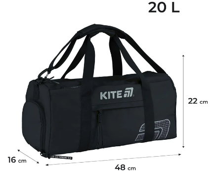 Сумка спортивна "Kite" Education teens 2від. 3карм. №K25-2530-1(12) — фото 3