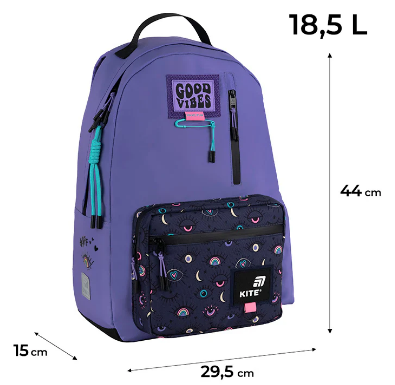 Рюкзак "Kite" Education teens 1від.,5карм.,35х47см №K25-949L-2(10) — фото 3