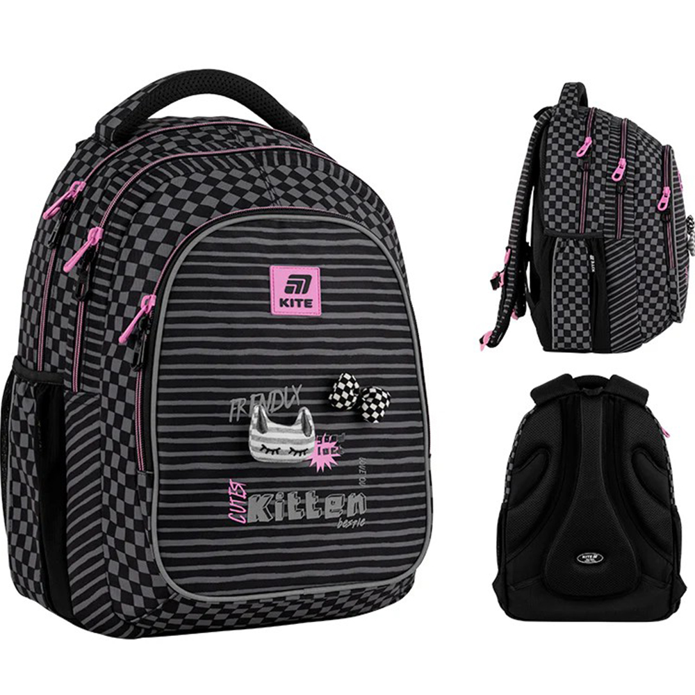 Рюкзак "Kite" Education teens 3від.,2карм. №K25-8001L-2(6)(10) — купити | Канцелярський Сад