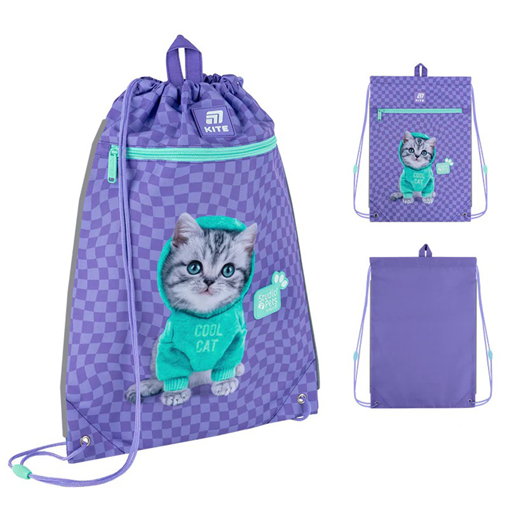 Сумка для взуття "Kite" 601M Studio Pets-2 1від.,1карм. №SP25-601M-2 — фото 4