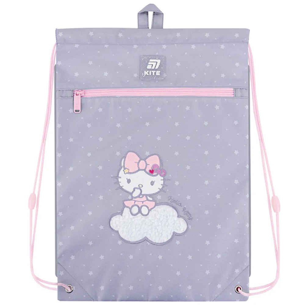 Сумка для взуття "Kite" 601M Hello Kitty-1 1від.,1карм. №HK25-601M-1 — купити | Канцелярський Сад