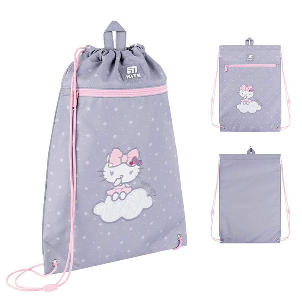 Сумка для взуття "Kite" 601M Hello Kitty-1 1від.,1карм. №HK25-601M-1 — фото 4