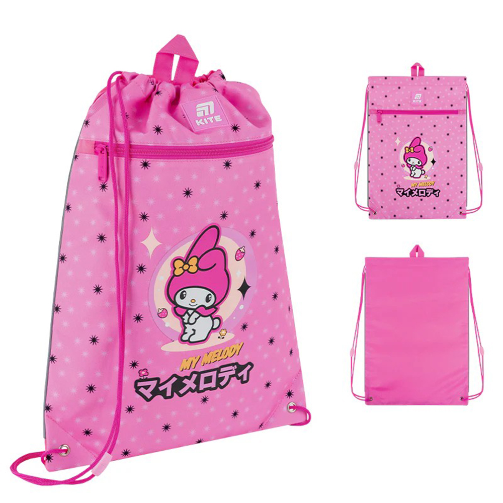 Сумка для взуття "Kite" 601M My Melody 1від.,1карм. №HK25-601M-2(10)(50) — фото 4
