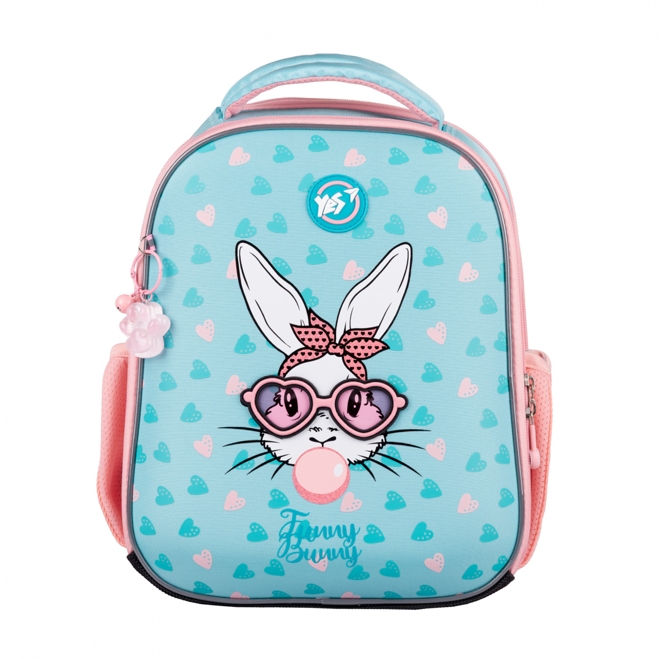 Рюкзак каркасний "Yes" H-100 Р-25 Funny Bunny 2від,3карм№559843+подарунок сумка №559138(4) — фото 4