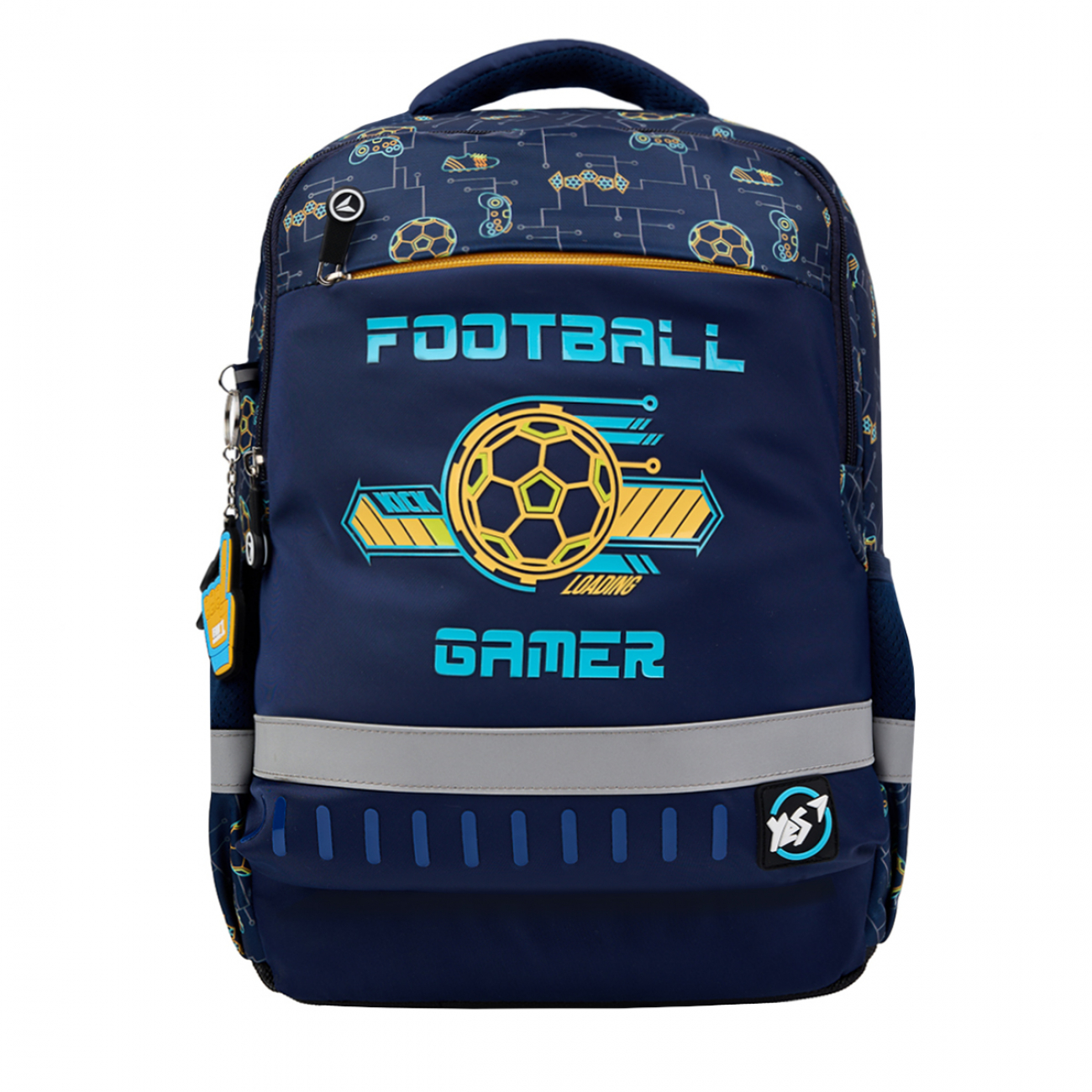 Рюкзак "Yes" S-52 Р-25 Ergo Football Gamer 2від.,4карм. №559891(10) — фото 4