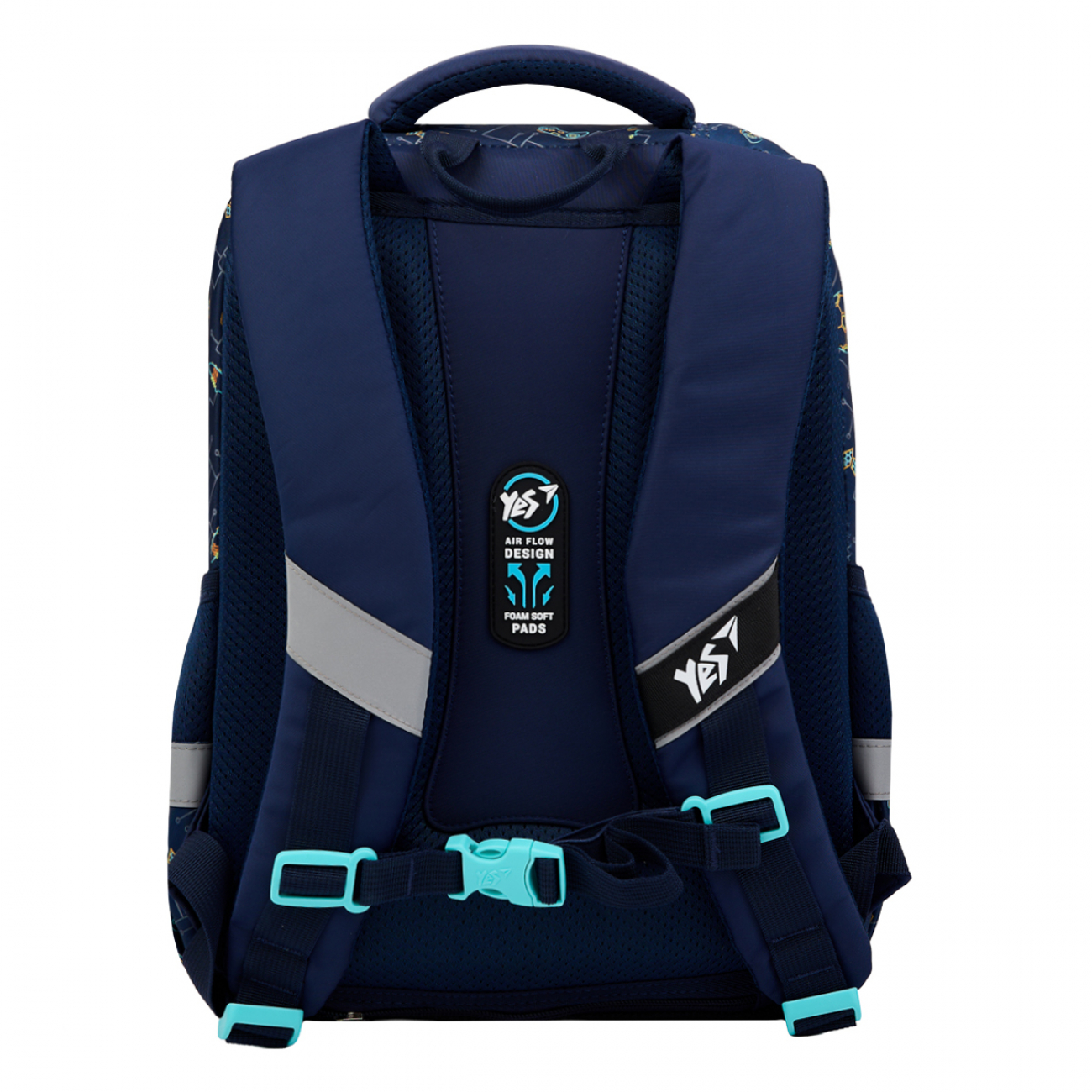 Рюкзак "Yes" S-52 Р-25 Ergo Football Gamer 2від.,4карм. №559891(10) — фото 6