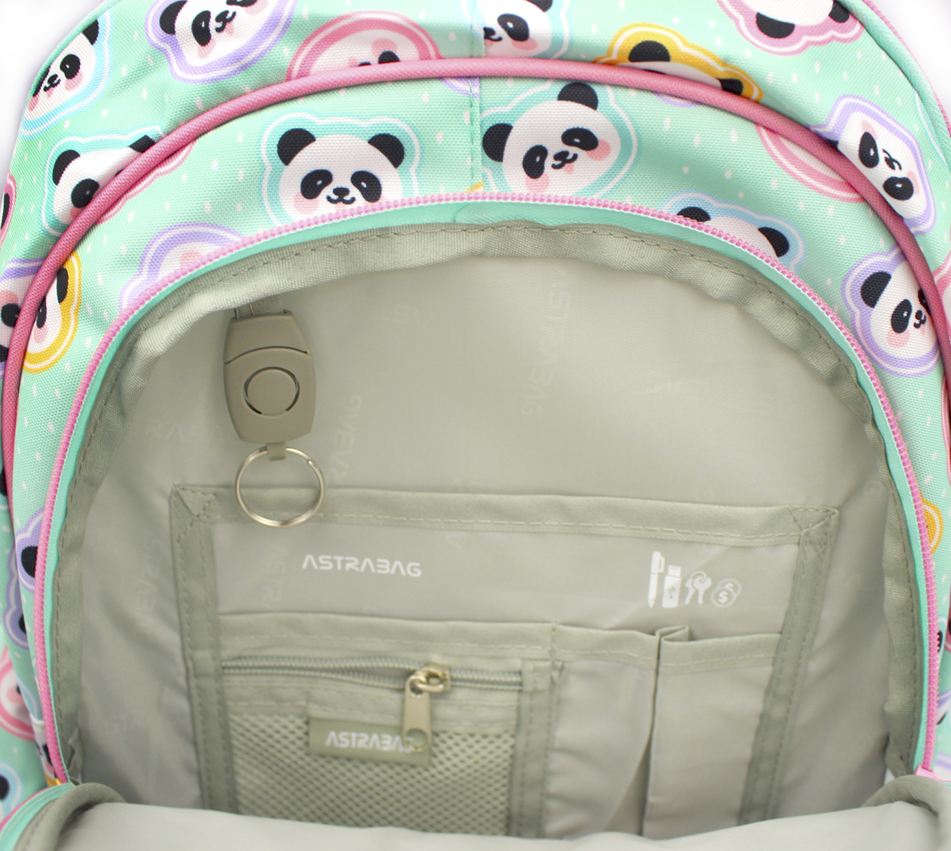 Рюкзак "Astrabag" MINTY PANDAS 3від 2карм №AB300/502025011(5) — фото 10