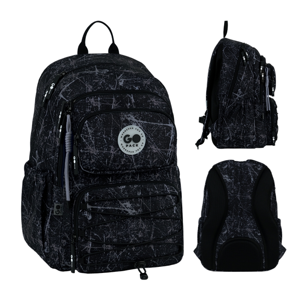 Рюкзак "GoPack" Education 120M-3 Shadow 2від. 4карм. №GO26-120M-3(10) — купити | Канцелярський Сад