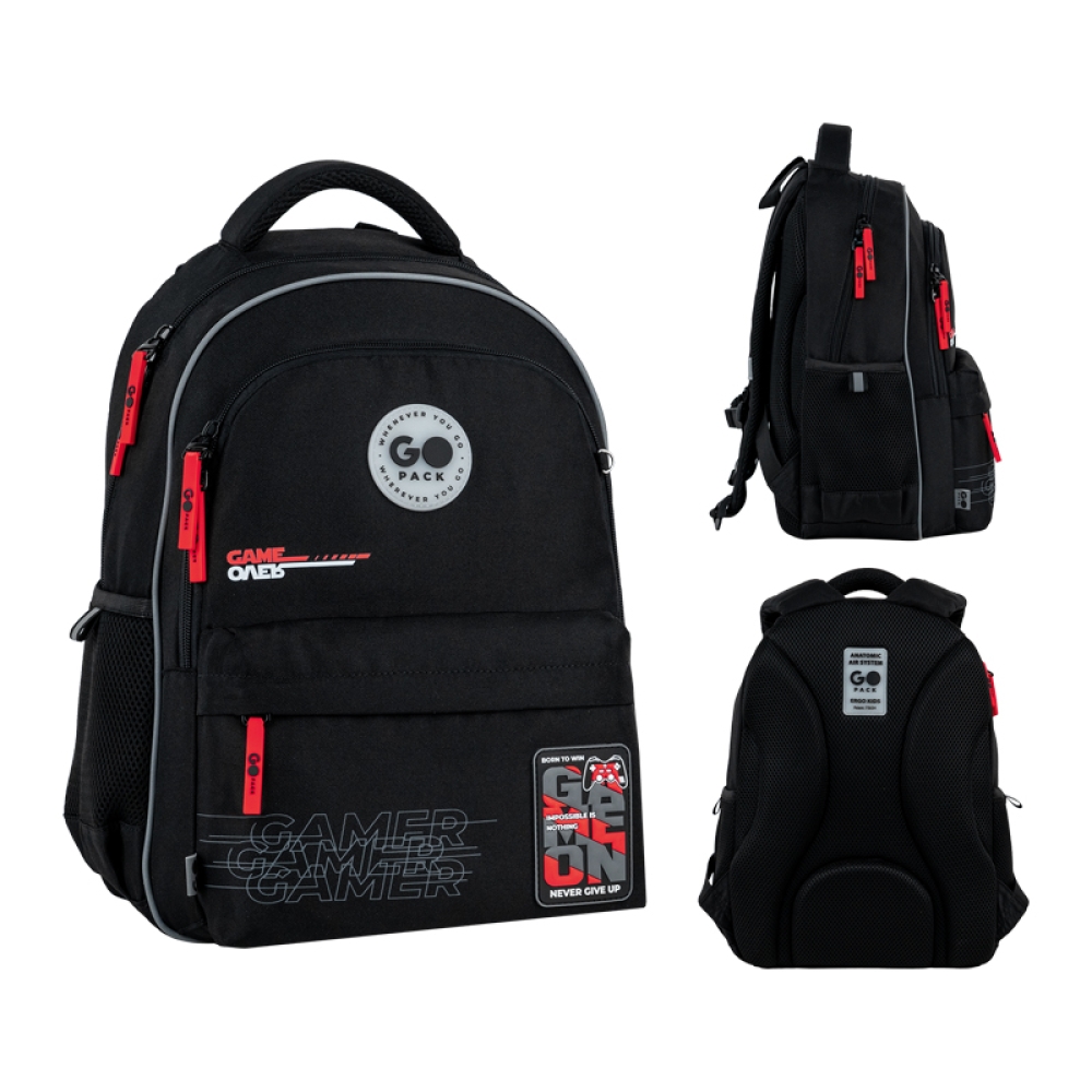 Рюкзак "GoPack" Education 182M Born To Win 2від. 3карм. №GO26-182M-5(10) — купити | Канцелярський Сад