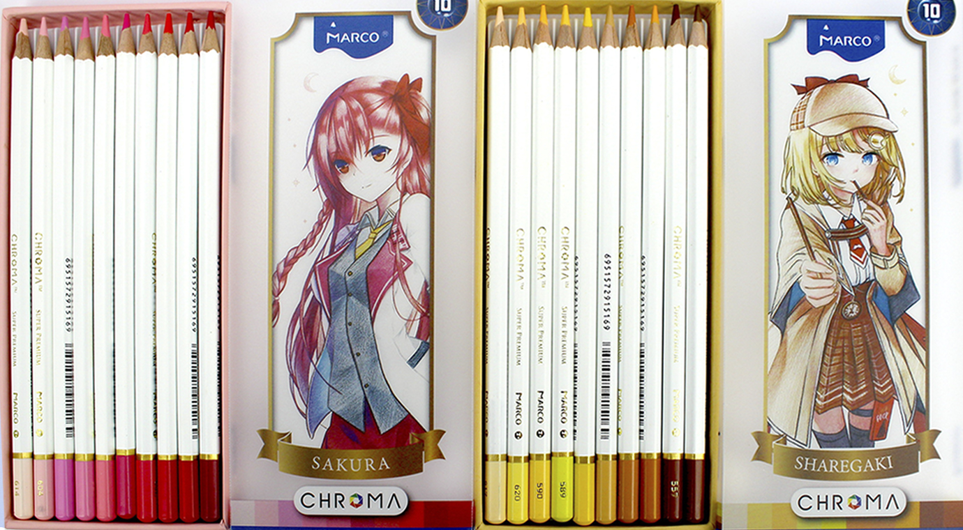 Олівці кольор. 50 кольор. "Marco" №2552-50CB Manga(20) — фото 6