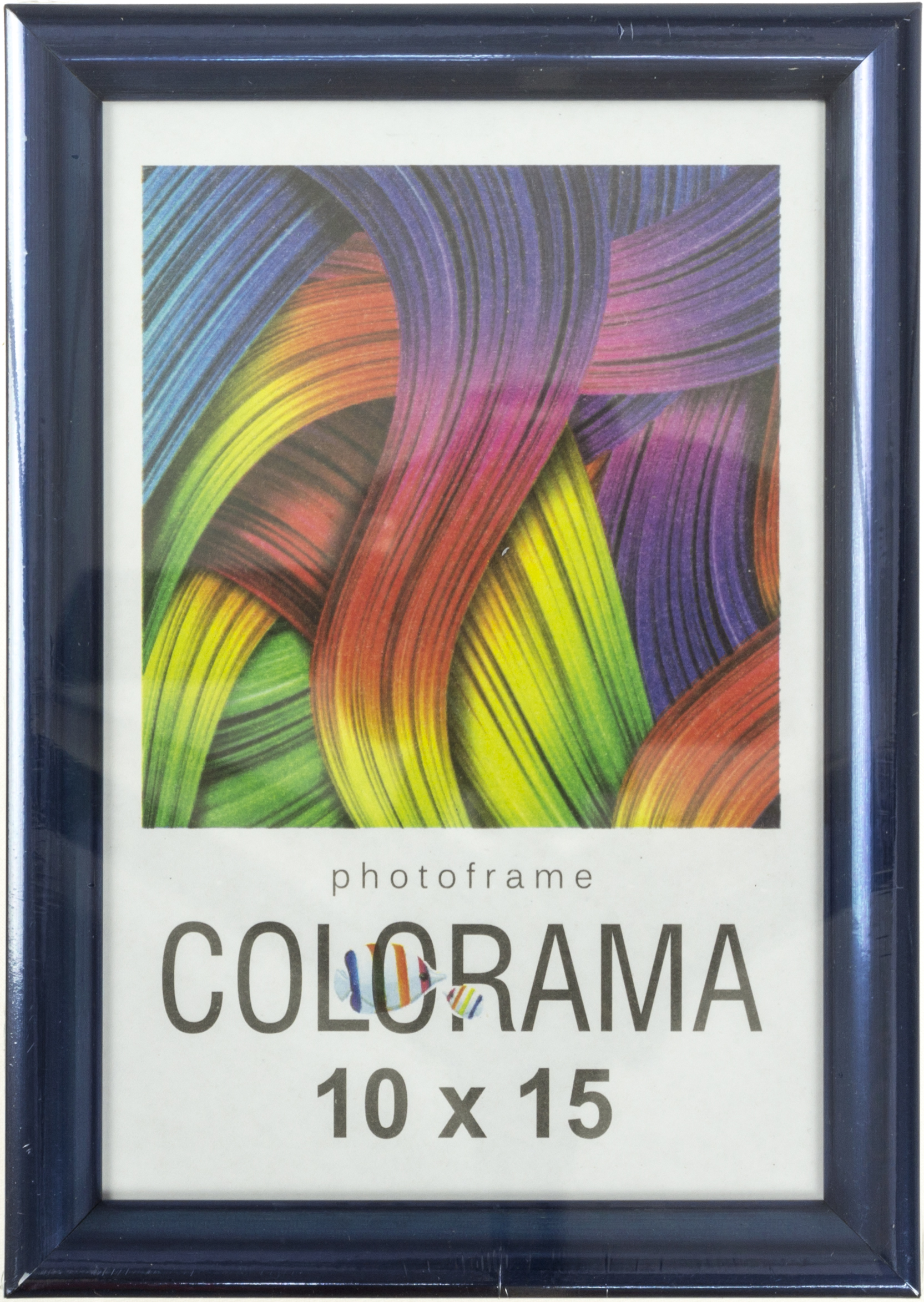 Фоторамка "LA-NEW Colorama" 10х15 45 blue metallic(24) — купити | Канцелярський Сад