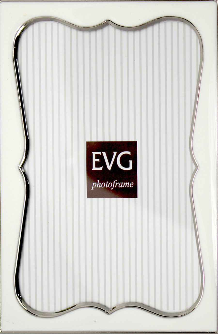 Фоторамка "EVG" Onix 10х15 E01 біла(6)(24) — купити | Канцелярський Сад