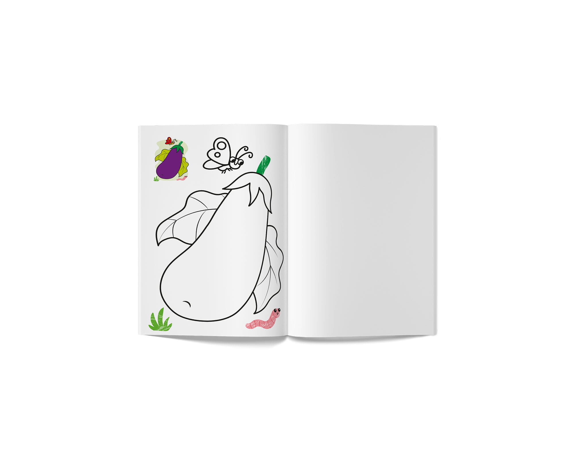 Книга А5 "Кольорованка. Овочі" №6291/Кристал Бук/(50) — фото 7