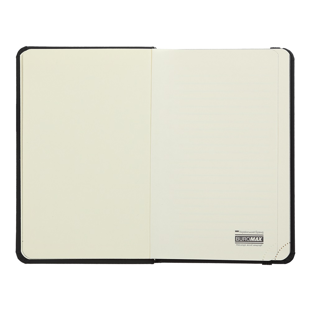 Щоден. А6 "Buromax" недат. 144арк. лін. Touch Me синій №BM.2614-02 — фото 4