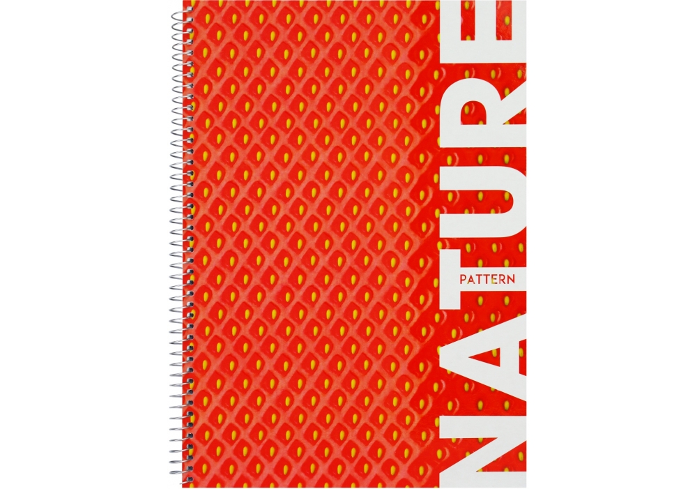 Блокнот пруж. бок. А4 80арк. кліт. карт. "Optima" Nature №O20330-05(2)(4)(30) — купити | Канцелярський Сад