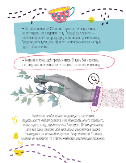Книжка А5 "Альбом друзів: Мотиваційний щоденник08, Wake up and smile" №4508/Талант/(20) — фото 5