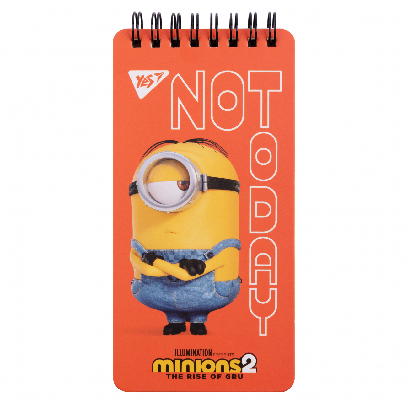 Блокнот пруж. верх. подв. В7 60арк. лін. Minions №151769/Yes/(30)(60) — фото товару | Канцелярський Сад