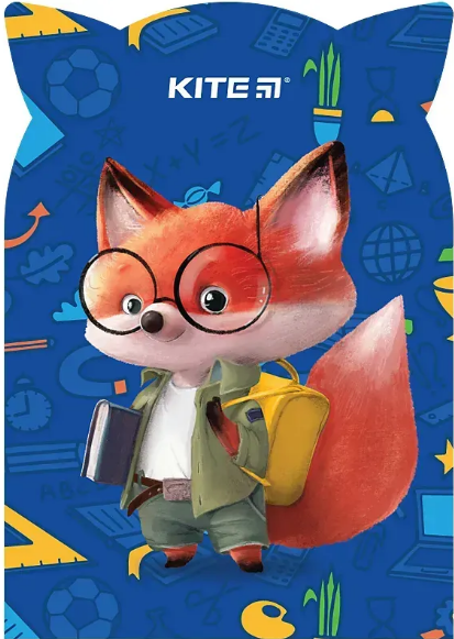 Блокнот А5 48арк. м'яка обкл. Hey Fox №K25-461-3/Kite/(40) — купити | Канцелярський Сад