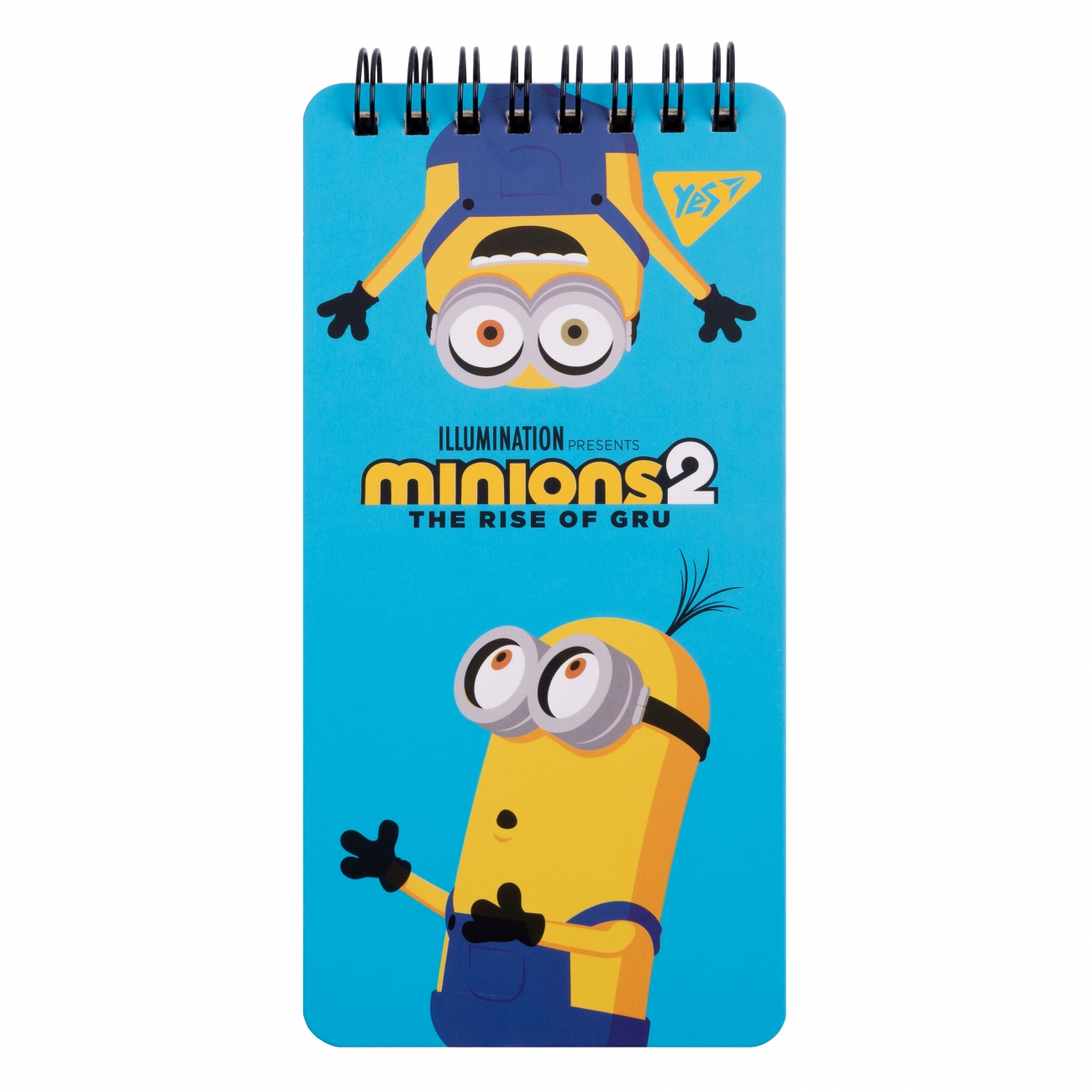 Блокнот пруж. верх. подв. В7 60арк. лін. Minions №151768/Yes/(30)(60) — фото товару | Канцелярський Сад